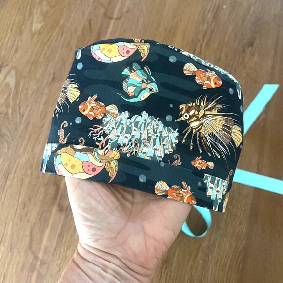 NWOT 10 Surgical Caps bundle for short hair, scrub caps, scrub hats, surgery hat - Picture 3 of 16